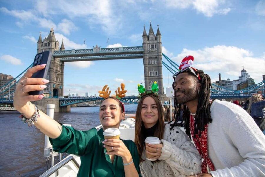 Festive London Christmas Day River Thames Lunch Cruise - London from the river, not the pavement