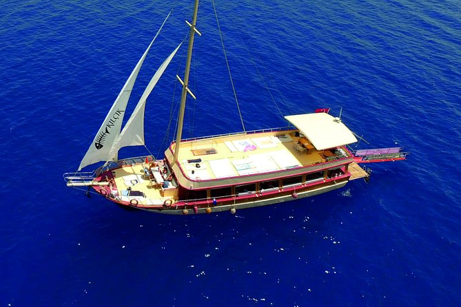 Fethiye Islands Sailing Cruise with Lunch - Dockyard Island and the calm side of the coast