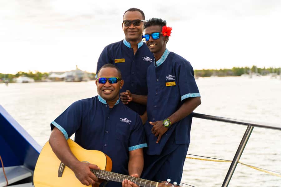 Fiji: Captain Cook Cruises Sunset Dinner Cruise - A tropical BBQ dinner with a lobster option