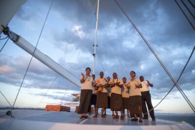 Fiji: Captain Cook Cruises Sunset Dinner Cruise with Lobster
