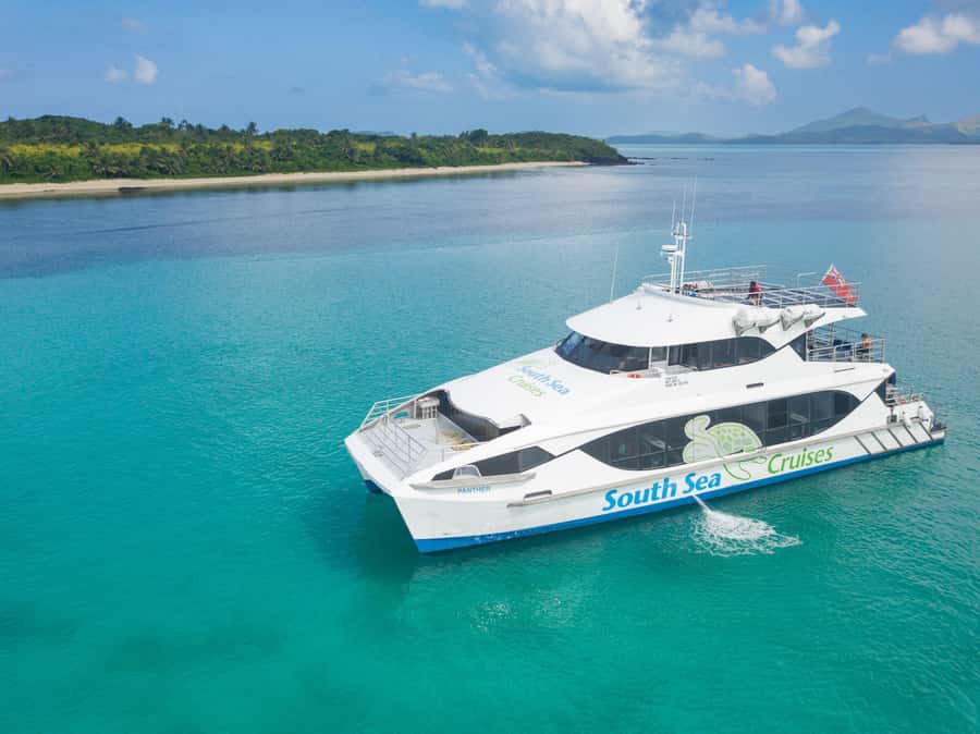 Fiji: Yasawa Islands Explorer Cruise with Lunch - Leaving Port Denarau at 8:45 AM