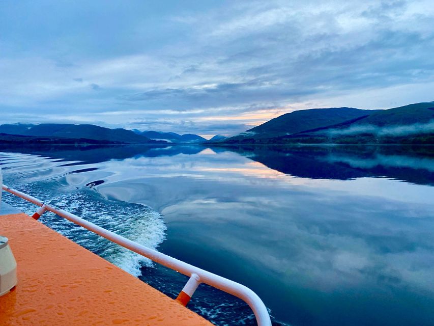 Fort William: Evening Cruise with Views of Ben Nevis - Returning under changing Highland skies