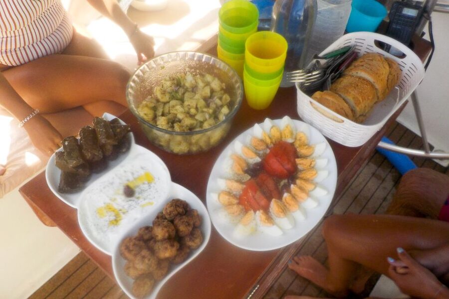 From Adamas: Milos and Poliegos Catamaran Cruise with Lunch - Kleftiko caves, the main event