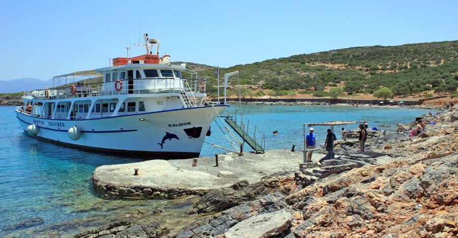 From Ag. Nikolaos: Spinalonga & Kolokytha Cruise with Lunch - Leaving Agios Nikolaos at 10:00