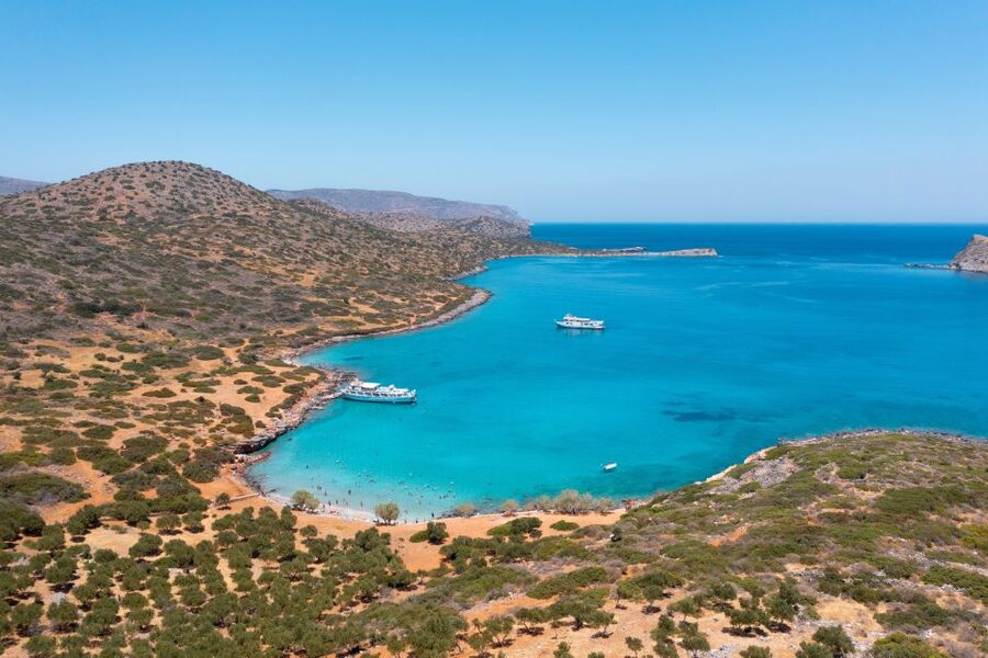 From Ag. Nikolaos: Spinalonga & Kolokytha Cruise with Lunch - The value at $35 per person
