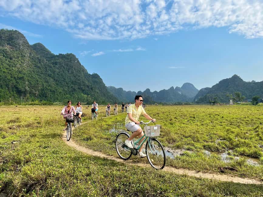 From Catba: Lan Ha Bay - Serenity Premium Cruise with Lunch - The listed bike tour and late-afternoon return