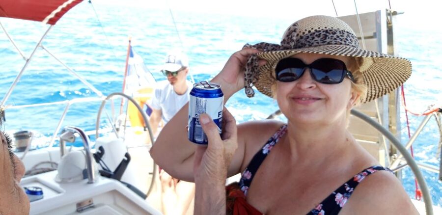 From Chania: Fully Private Sailing Cruise with Meal & Drinks - A private yacht instead of a crowded day boat