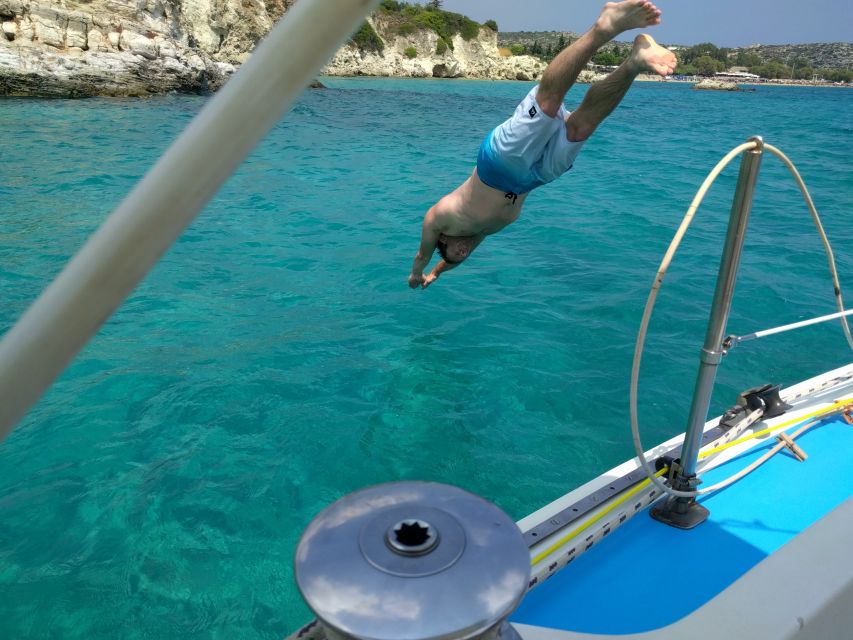 From Chania: Fully Private Sailing Cruise with Meal & Drinks - Swimming, snorkeling, and the White Mountains