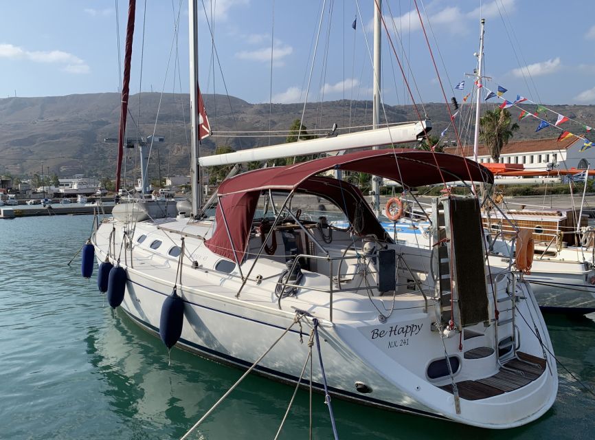 From Chania: Fully Private Sailing Cruise with Meal & Drinks - What the price really gives you