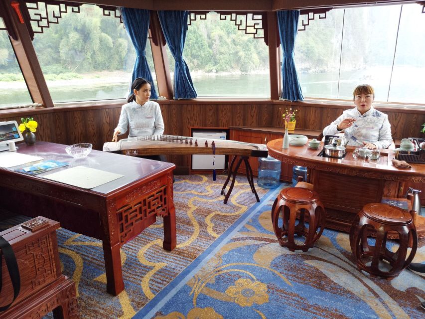 From Guilin: 4 Star Luxury Li River Cruise with Buffet Lunch - Boarding at Zhujiang Pier