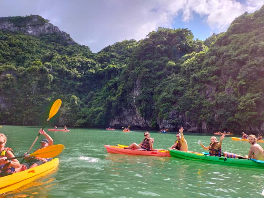 From Hanoi: 2-Day Lan Ha Bay Cruise with Meals and Cabin - Ao Ech, the cooking class, and the return to Hanoi