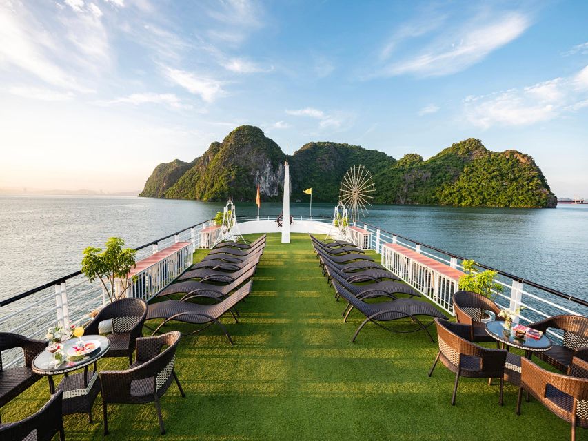 From Hanoi: Ha Long Bay 5-star Day Cruise with Buffet Lunch - Small details that improve the day