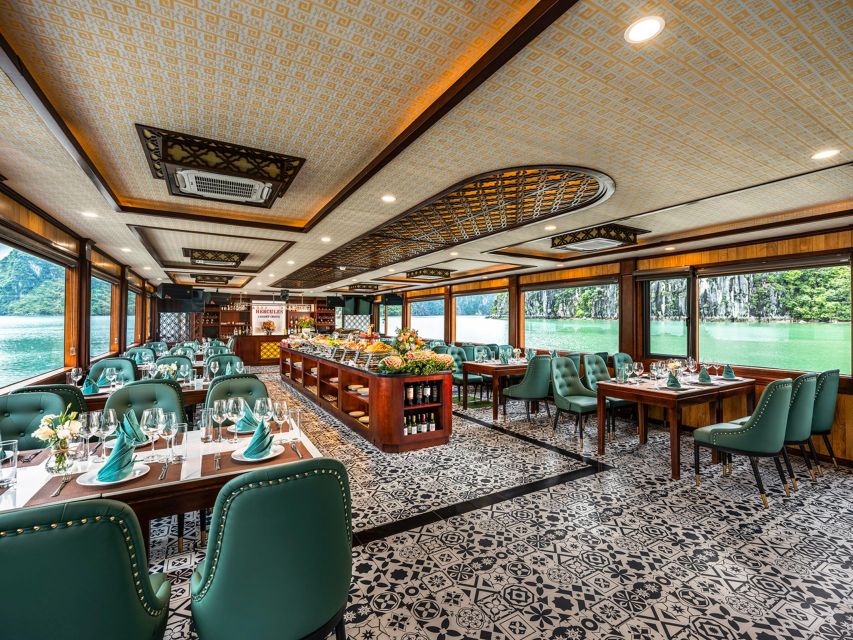 From Hanoi: Ha Long Bay 5-star Day Cruise with Buffet Lunch - Luon Cave by kayak or boat