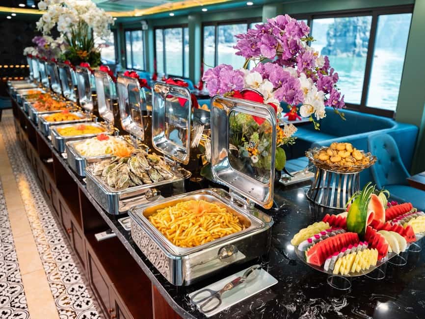 From Hanoi: Ha Long Bay Cruise with Lunch - Boarding the Sunlight Grand Cruise around noon