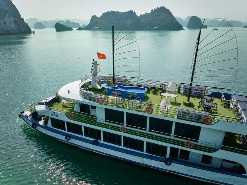 From Hanoi: Ha Long Bay Cruise with Lunch - Sunset tea on the return cruise