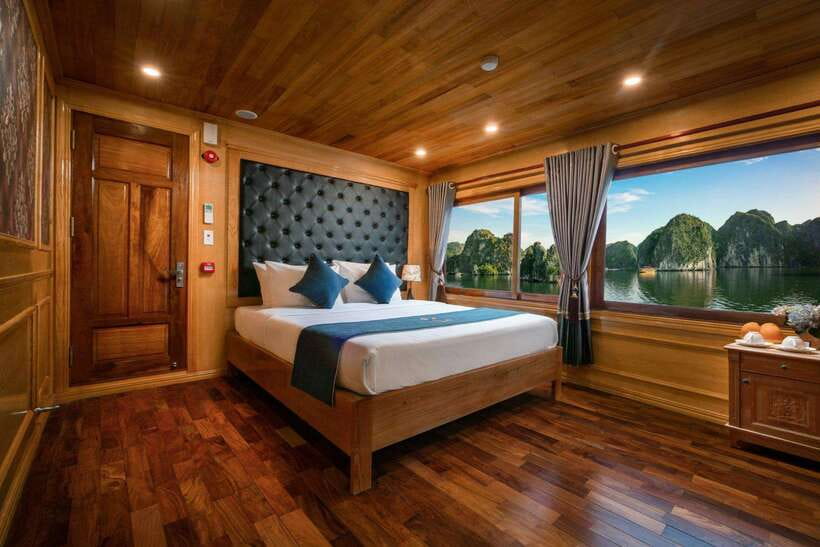 From Hanoi: Ha Long & Lan Ha Bay 2-Day Cruise with Meals - From Hanoi to Cai Beo Harbour