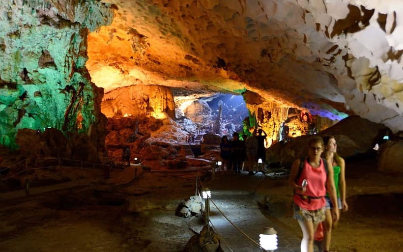 From Hanoi: Halong Cruise With Lunch & Come Back Hanoi Early - Thien Cung Cave and its huge chambers