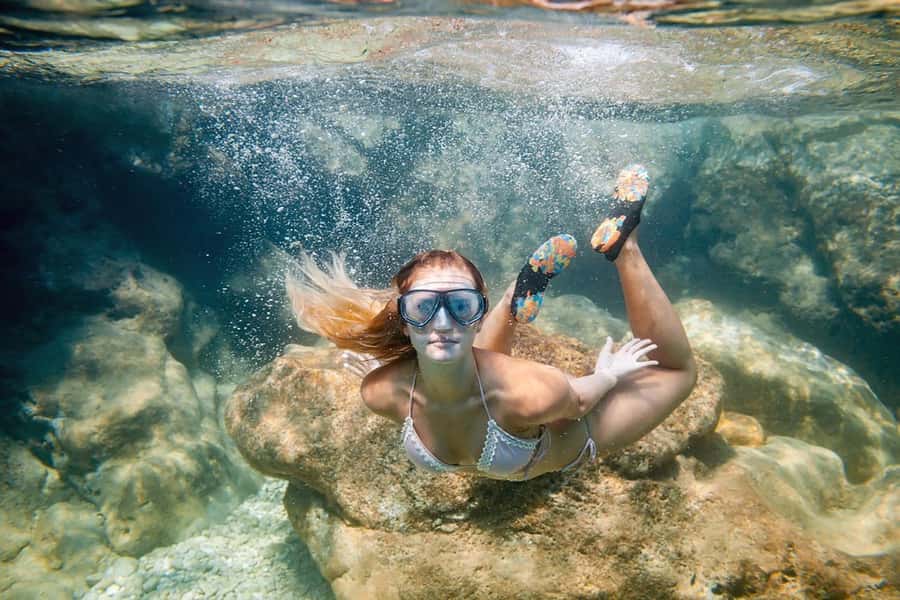 From Hurghada: Orange bay Snorkeling Cruise with Lunch - Snorkeling the Red Sea reefs