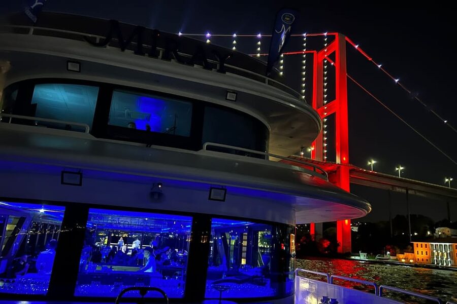 From Istanbul: Bosphorus Dinner Cruise Tavern & World Show - A stage show with Turkish and international styles