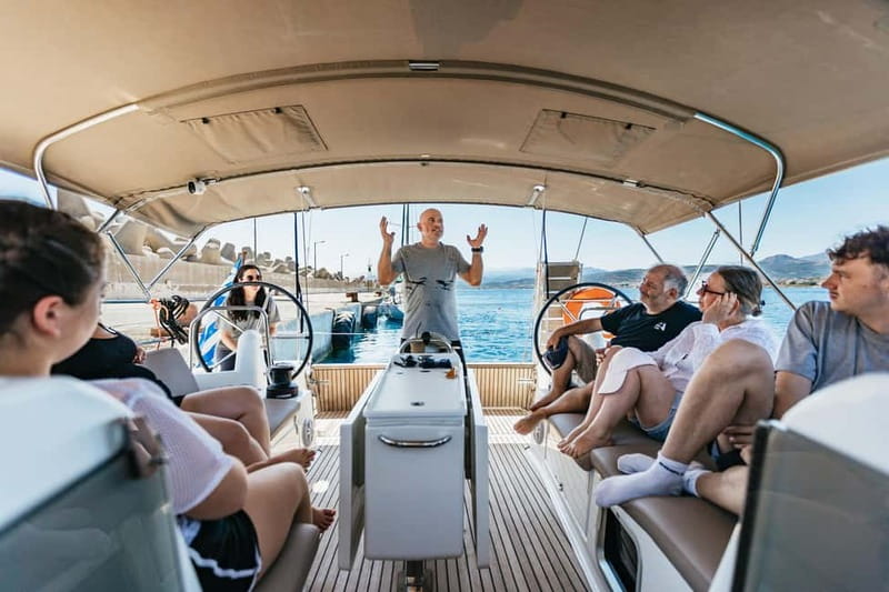 From Kissamos: Balos Gramvousa Sailing Cruise with Lunch - The crew and the feel of a small group