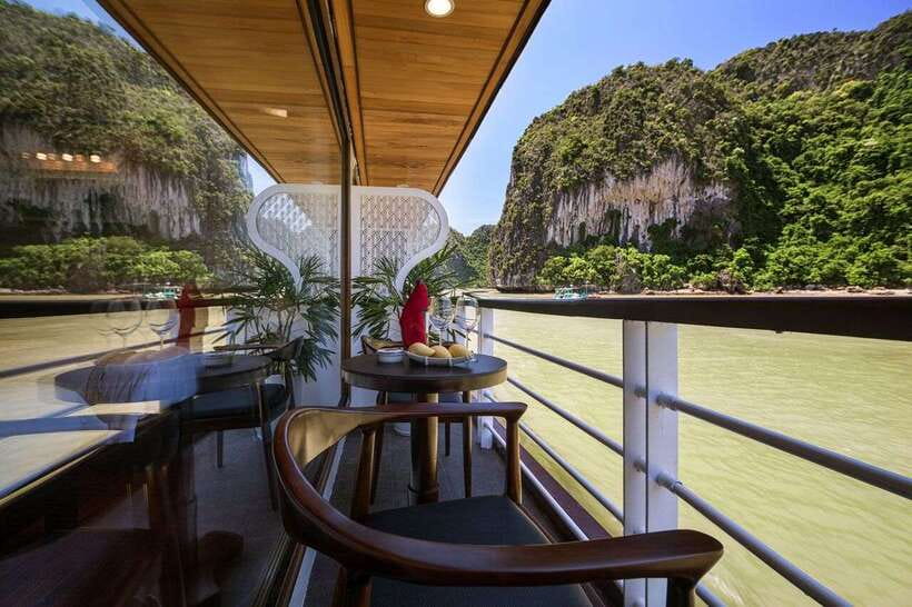 From Lan Ha Bay: 3-Day 2-Night Cruise with Meals & Kayaking - Tra Bau kayaking and the final morning