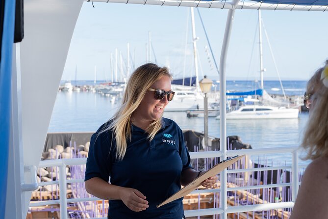 From Ma'alaea Harbor: Sunset Dinner Cruise Aboard the Quicksilver - A catamaran built for Maui’s changing water