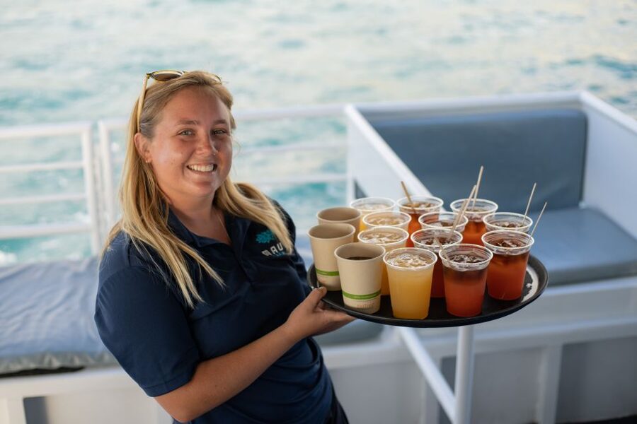From Ma'alaea: Sunset Dinner Cruise Aboard the Quicksilver - A sunset cruise that makes dinner part of the scenery