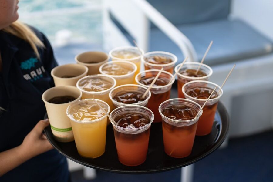 From Ma'alaea: Sunset Dinner Cruise Aboard the Quicksilver - Drinks, music, and the mood after sunset