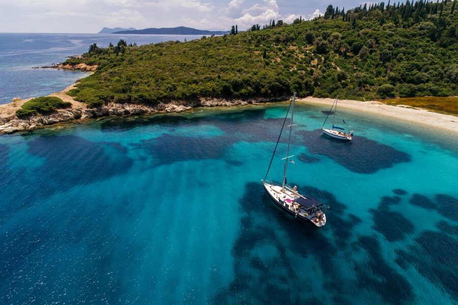 From Nidri: Marine Wildlife Cruise with Lunch and Swim Stops - Snorkeling through the Blue Cave