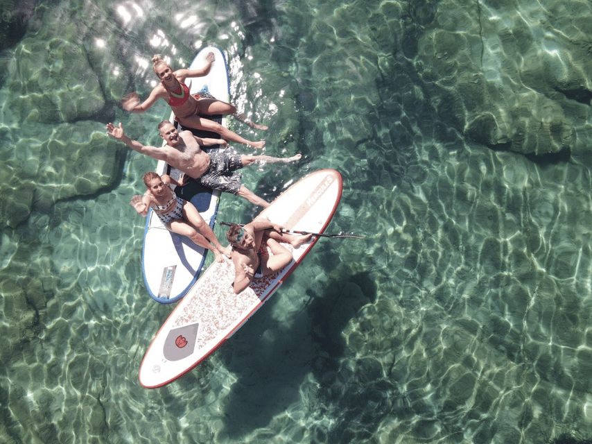 From Ornos: Mykonos Delos Catamaran Cruise with Meal & SUP - Key points to know before you book