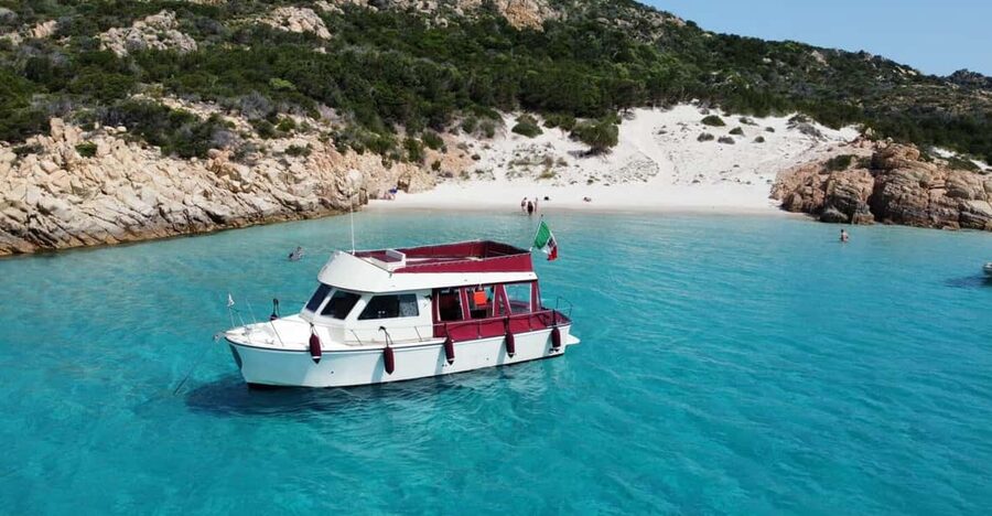 From Palau: La Maddalena Cruise with Lunch & Drinks - Santa Maria and the tender to shore