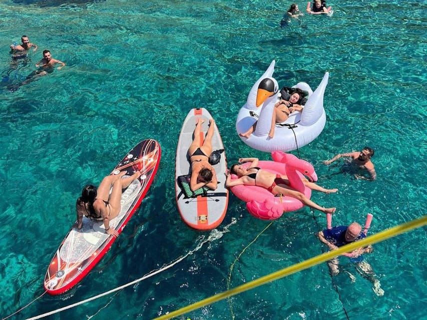 From Panormo: Private Sailing Catamaran Cruise with Lunch - A Private Start from Panormo Port