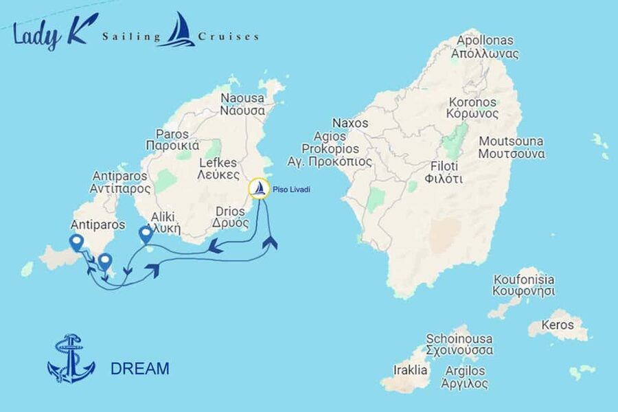 From Paros: Private Sailing Cruise with Lunch and Snorkeling - Panteronisi and the Blue Lagoon