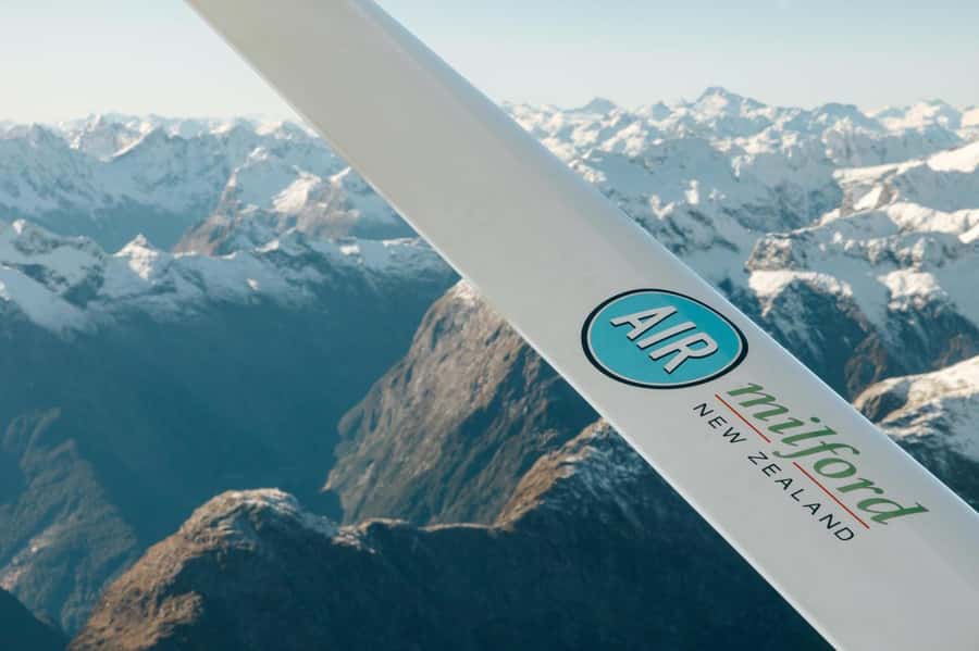 From Queenstown: Milford Sound Flight and Cruise with Lunch - Landing beneath 1,692-meter Mitre Peak