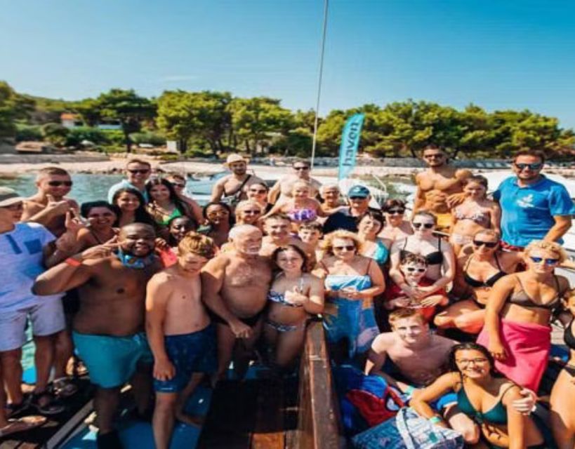 From Split: Islands & Blue Lagoon Cruise with Lunch & Drinks - A full day on the Adriatic for $91