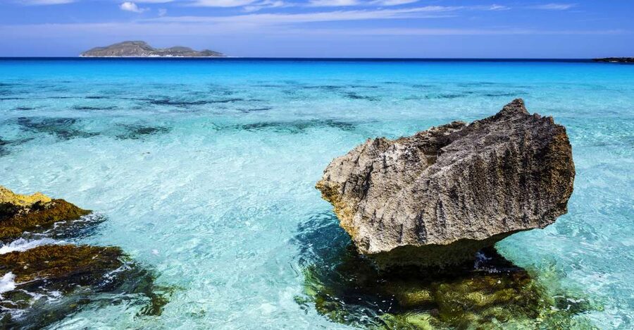 From Trapani: Favignana and Levanzo Mini Cruise with Lunch - The swim stop is short but well placed
