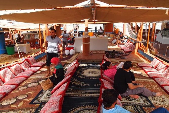 Full Day Musandam Dibba Cruise with Buffet Lunch and Snorkelling - Swimming and snorkeling in clear water