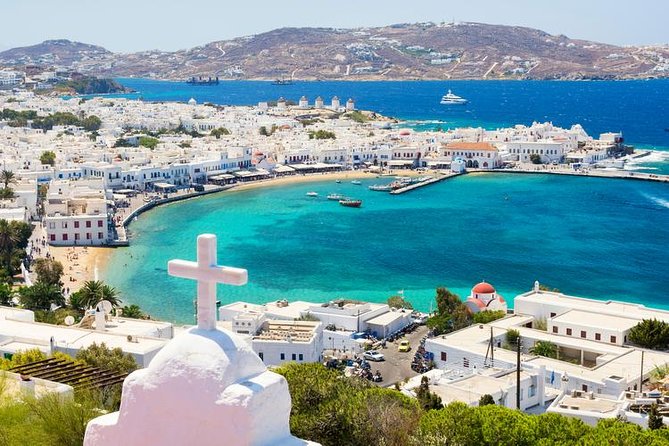 Full Day Mykonos South Coast Cruise with Lunch - Paradise Beach brings a different mood