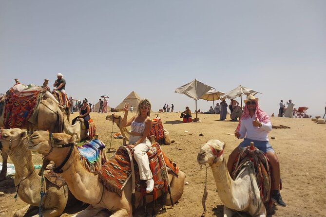 Giza Pyramids, Camel Ride, ATV and Shopping Tour w/ Dinner Cruise - A 15-minute camel ride for photos and atmosphere