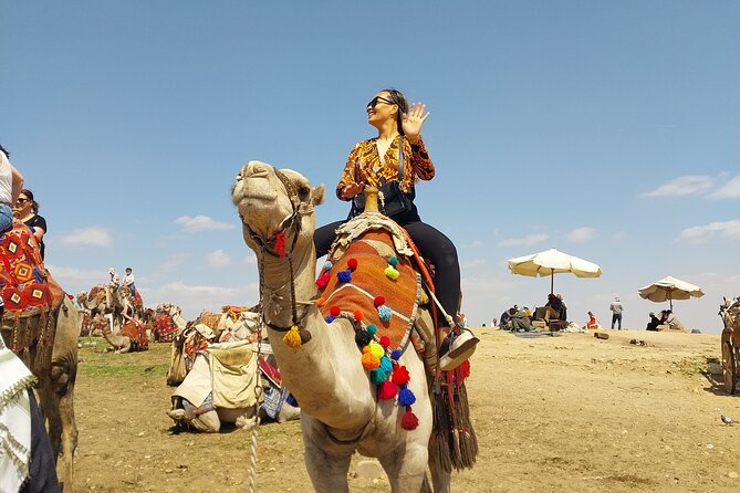 Giza Pyramids, Camel Ride, ATV and Shopping Tour w/ Dinner Cruise - Guides, vehicles, and the private format