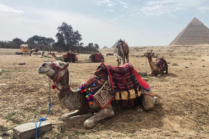 Giza Pyramids,Sphinx,Camel Ride,ATV Bike,Shopping, Dinner cruiseI - Khufu, the largest pyramid in Giza