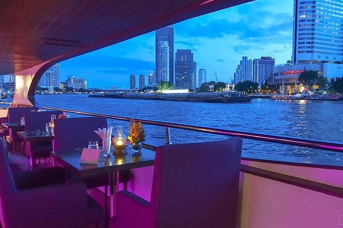 Grand Pearl Dinner Cruise along Chao Phraya River with Pickup - Is $134.56 good value?