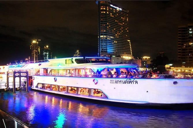 Grand Pearl Luxury Dinner Cruise in Bangkok Admission Ticket (SHA Plus) - What dinner is really worth at $94.73