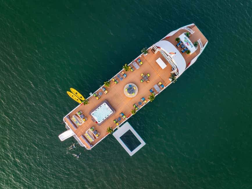 Ha Long Bay Luxury Day Cruise with Buffet Lunch - A long day that covers Ha Long Bay’s main sights