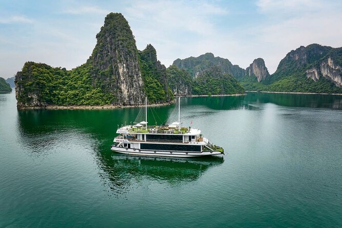 Ha Long Bay Luxury Day Cruise with Buffet Lunch, Caves & Kayaking - Key points at a glance