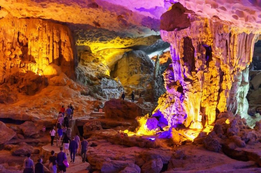 Ha Long: Half Day Cruise with Lunch, Kayaking, and Swimming - Titop Island for swimming or the summit walk