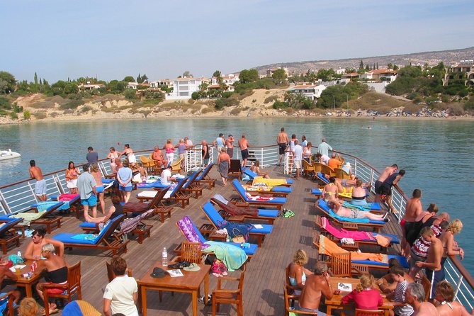 Half Day BBQ Lunch Cruise from Paphos - Live Music, Acrobats, and a Lively Deck
