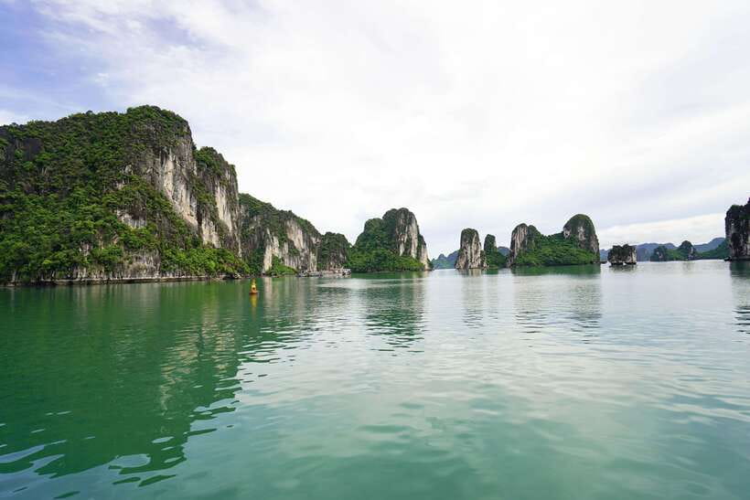 Halong Bay Cruise with Lunch - The final cruise back to Tuan Chau