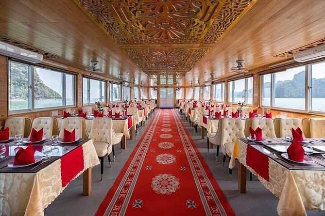 Halong Bay Deluxe Cruise with Lunch, Kayaking & Cave Tour - Titov Island for a view or a quiet break