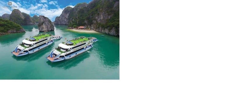 Hanoi: 5-Star Halong Bay Cruise with Lunch, Jacuzzi & Party - Tuan Chau Harbor and the first views from the boat